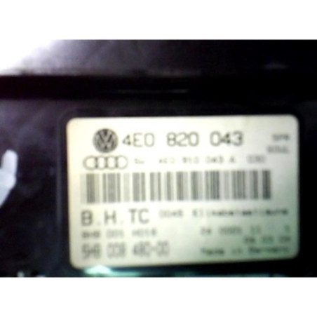 Commande chauffage AUDI A8 2 Photo n°1