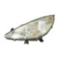 Optique avant principal gauche (feux)(phare) PEUGEOT 607