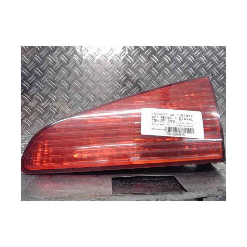 Feu arriere secondaire droit (feux) PEUGEOT 607