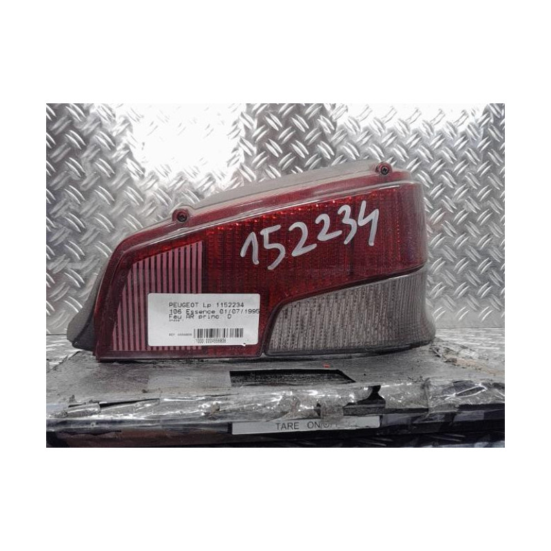 Feu arriere principal droit (feux) PEUGEOT 106