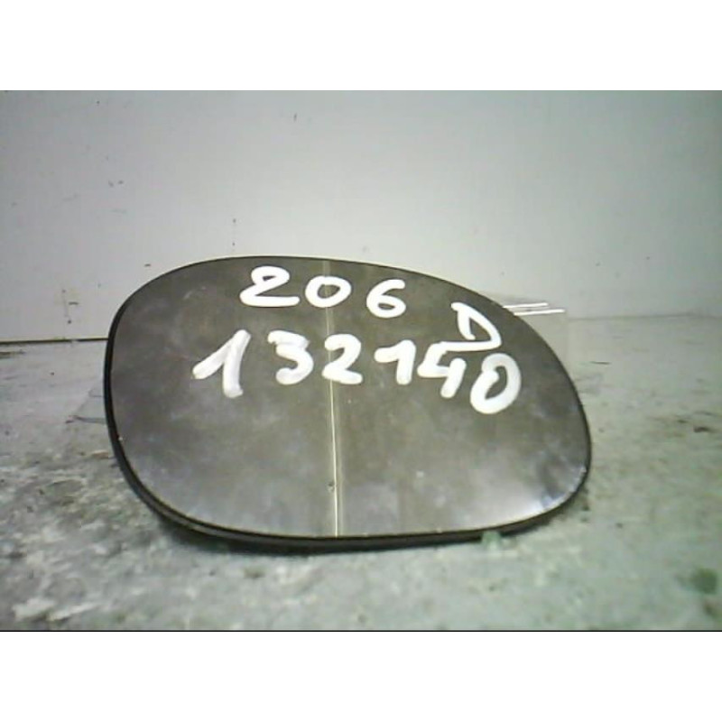 Glace retroviseur droit PEUGEOT 206