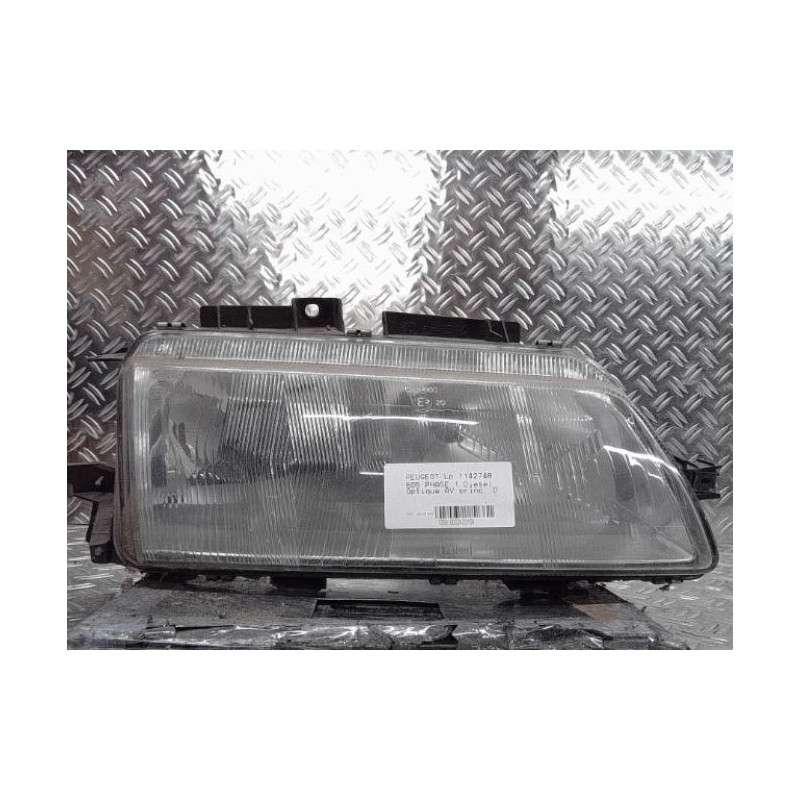 Optique avant principal droit (feux)(phare) PEUGEOT 605