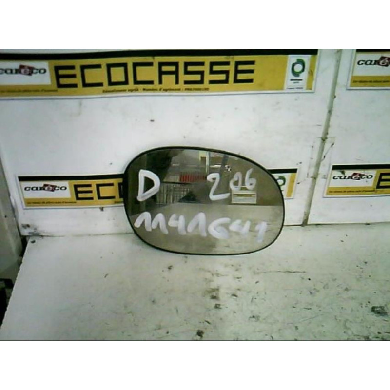 Glace retroviseur droit PEUGEOT 206