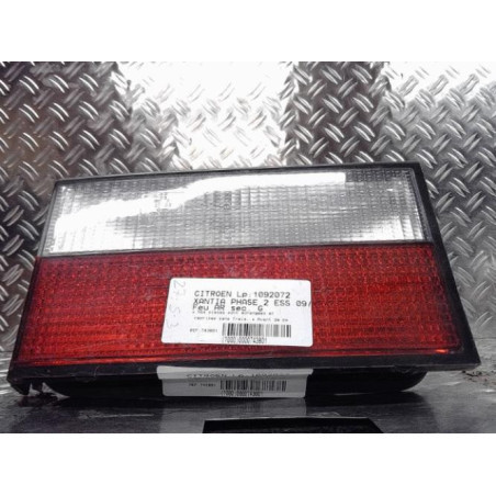 Feu arriere secondaire gauche (feux) CITROEN XANTIA Photo n°1