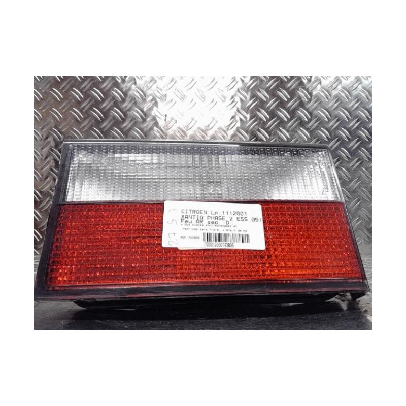 Feu arriere secondaire droit (feux) CITROEN XANTIA