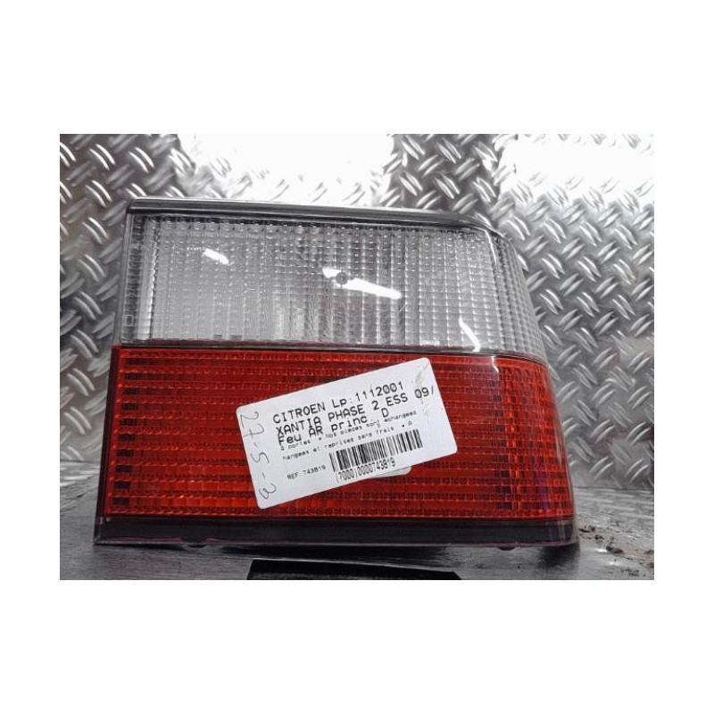 Feu arriere principal droit (feux) CITROEN XANTIA