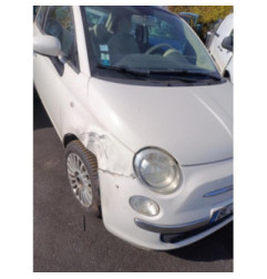 Optique avant principal gauche (feux)(phare) FIAT 500 2 Photo n°5