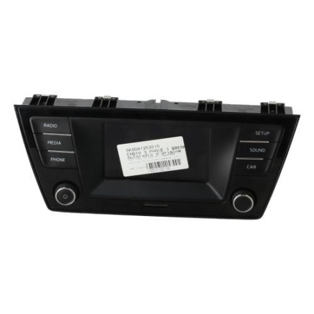 Autoradio d'origine SKODA FABIA 3 Photo n°1