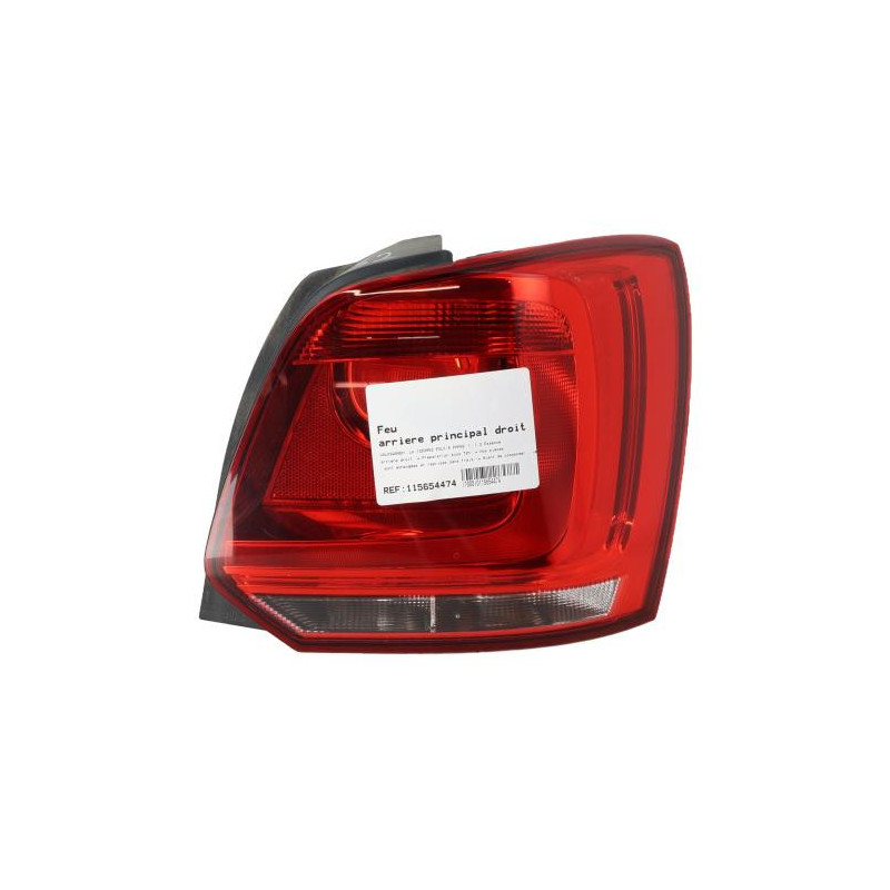 Feu arriere principal droit (feux) VOLKSWAGEN POLO 5