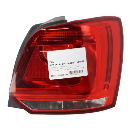 Feu arriere principal droit (feux) VOLKSWAGEN POLO 5 Photo n°1