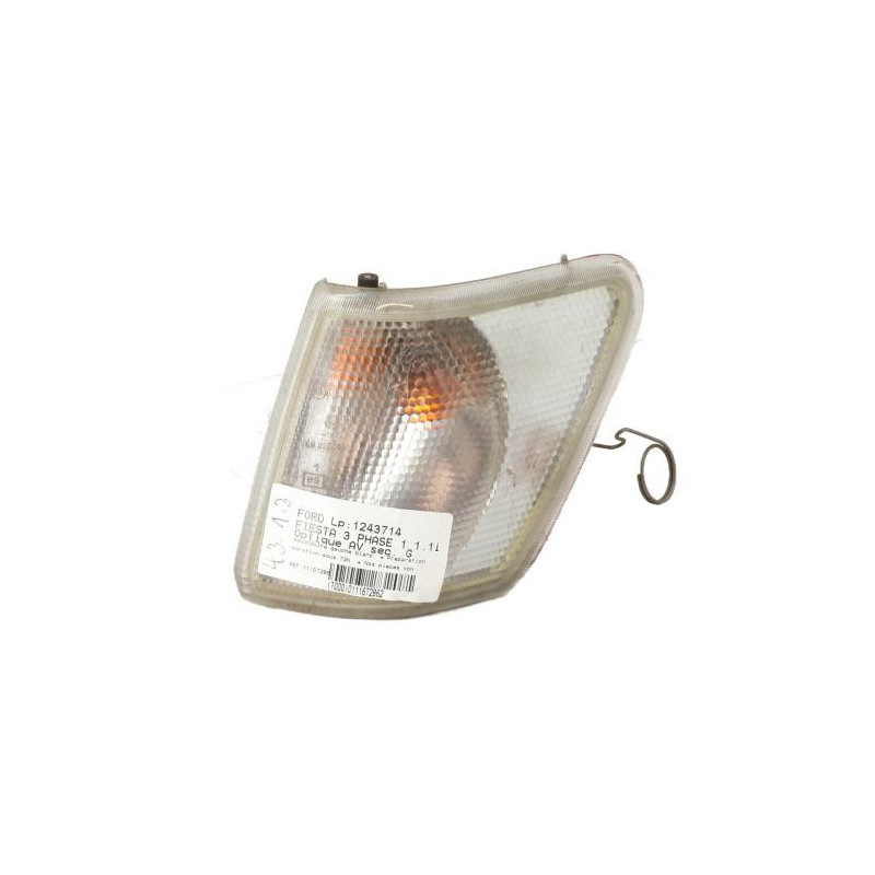 Optique avant secondaire gauche (feux)(clignotant) FORD FIESTA 3