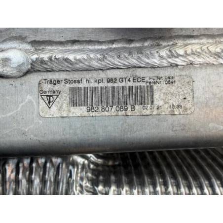 Renfort pare choc arriere (traverse) PORSCHE CAYMAN 718 2 982