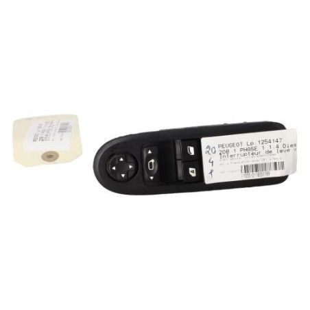 Interrupteur de leve vitre avant gauche PEUGEOT 208 1 Photo n°1