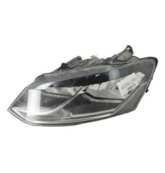 Optique avant principal gauche (feux)(phare) VOLKSWAGEN POLO 5 Photo n°1
