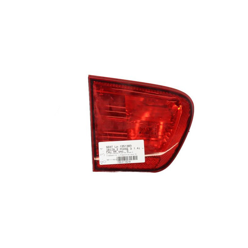 Feu arriere secondaire gauche (feux) SEAT IBIZA 2