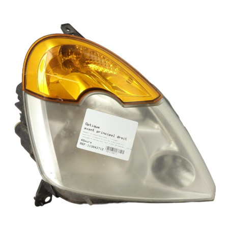Optique avant principal droit (feux)(phare) RENAULT MODUS Photo n°1