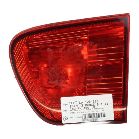 Feu arriere secondaire droit (feux) SEAT IBIZA 2 Photo n°1