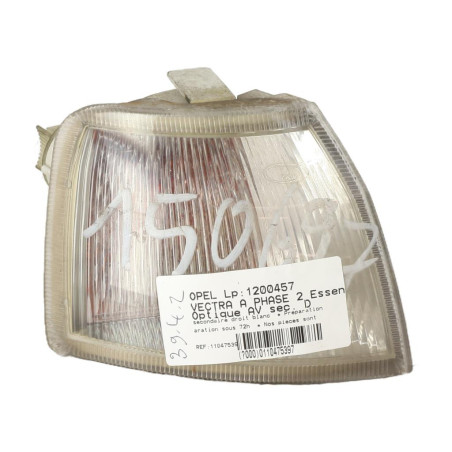Optique avant secondaire droit (feux)(clignotant) OPEL VECTRA A Photo n°1