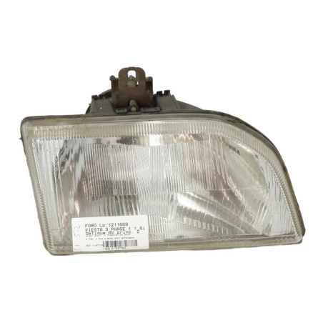 Optique avant principal droit (feux)(phare) FORD FIESTA 3 Photo n°1