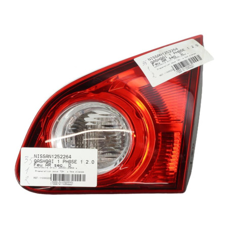 Feu arriere secondaire droit (feux) NISSAN QASHQAI 1 Photo n°1