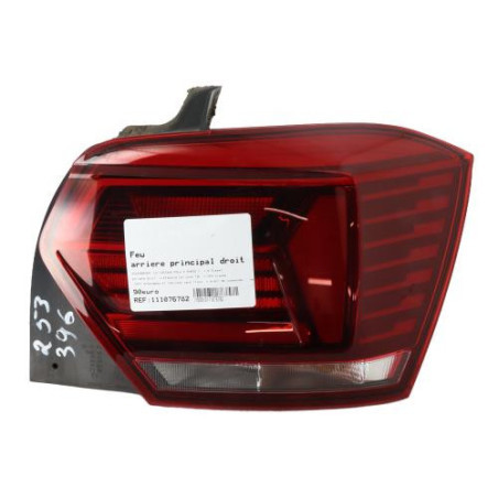 Feu arriere principal droit (feux) VOLKSWAGEN POLO 6 Photo n°1