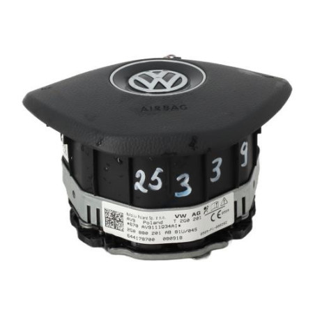 Air bag conducteur VOLKSWAGEN POLO 6 Photo n°1
