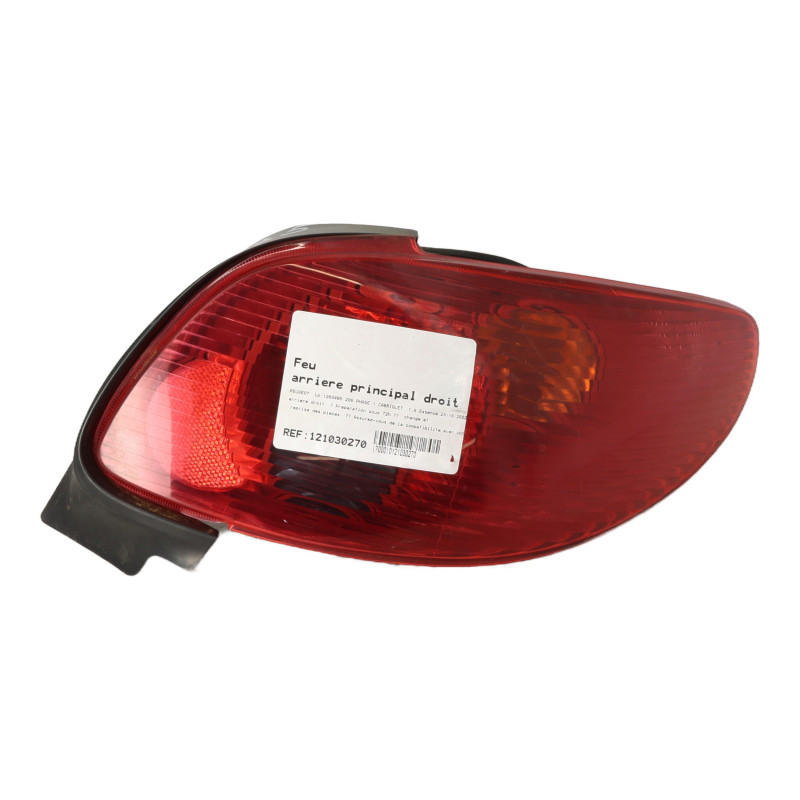 Feu arriere principal droit (feux) PEUGEOT 206