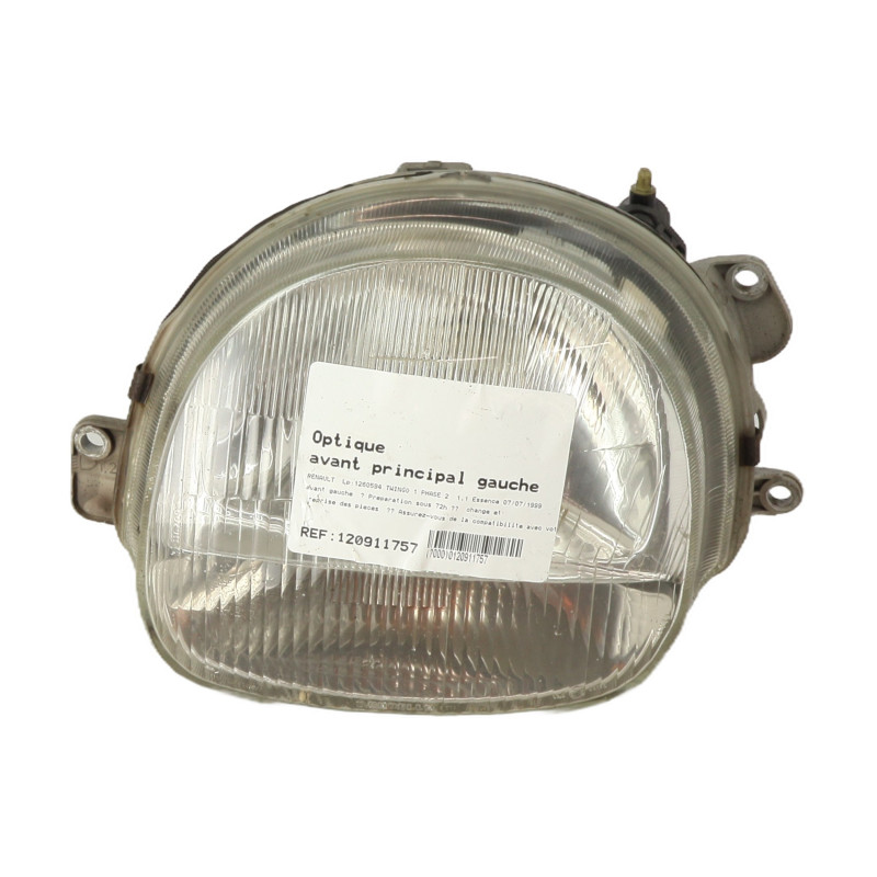 Optique avant principal gauche (feux)(phare) RENAULT TWINGO 1