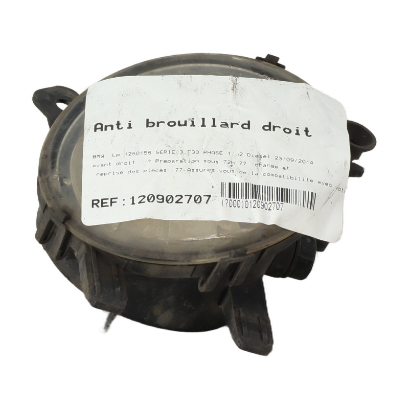 Anti brouillard droit (feux) BMW SERIE 3 F30
