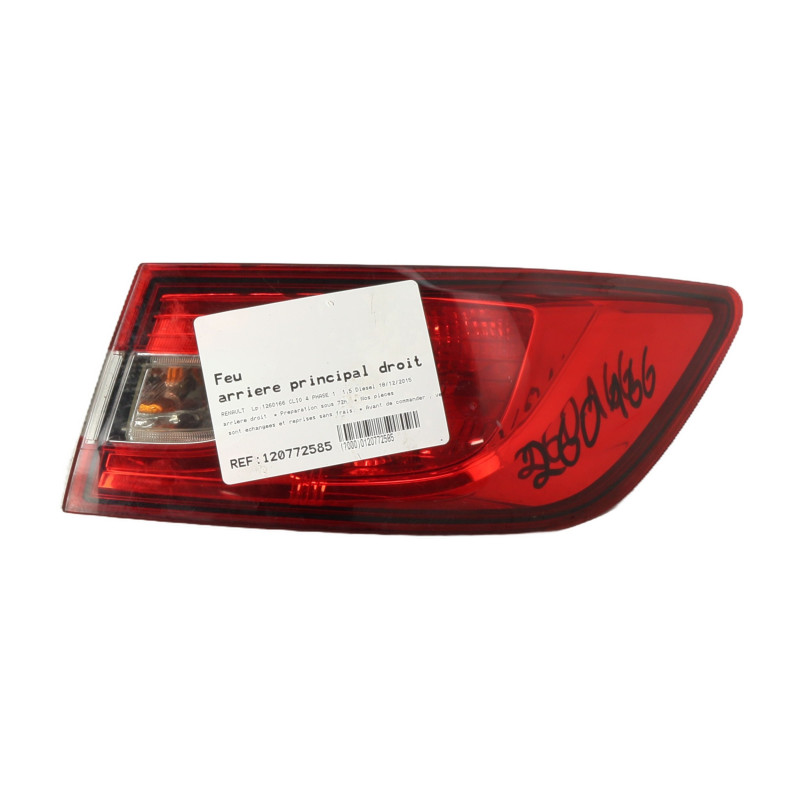 Feu arriere principal droit (feux) RENAULT CLIO 4