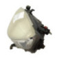 Optique avant principal gauche (feux)(phare) PEUGEOT 307