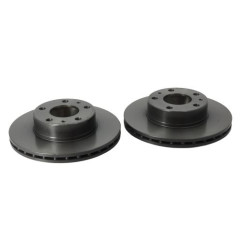 Paire de disques avant (freinage) PEUGEOT BOXER 2 Photo n°1