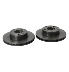 Paire de disques avant (freinage) PEUGEOT BOXER 2 Photo n°3