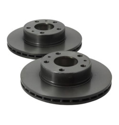 Paire de disques avant (freinage) PEUGEOT BOXER 2 Photo n°4