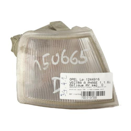 Optique avant secondaire droit (feux)(clignotant) OPEL VECTRA A Photo n°1