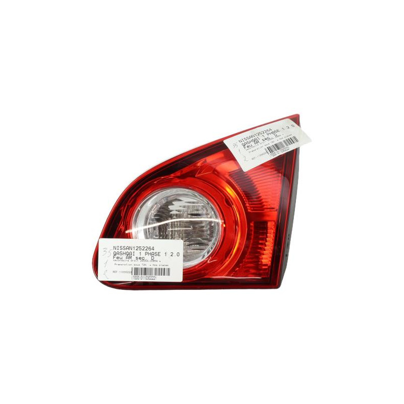Feu arriere secondaire droit (feux) NISSAN QASHQAI 1