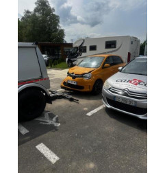 Com (Bloc Contacteur Tournant+Commodo Essuie Glace+Commodo Phare) RENAULT TWINGO 3 Photo n°4