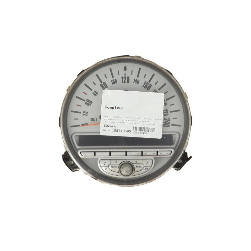 Compteur MINI MINI 2 R56 Photo n°6