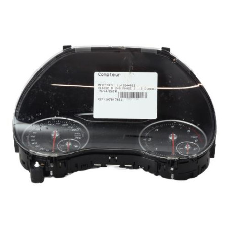 Compteur MERCEDES CLASSE B 246 Photo n°1