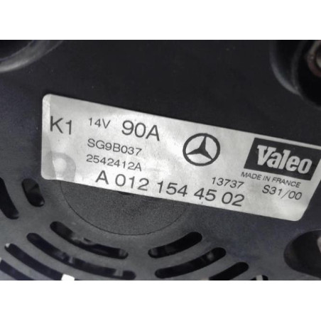 Alternateur MERCEDES CLASSE A 168