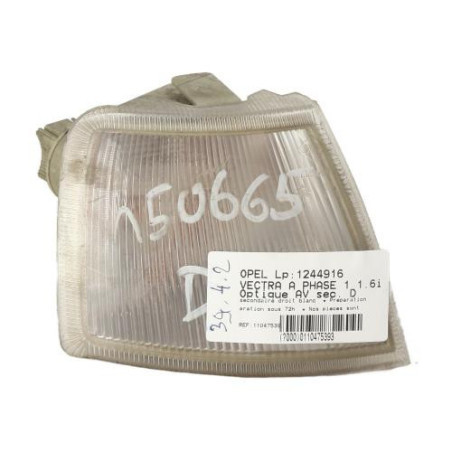 Optique avant secondaire droit (feux)(clignotant) OPEL VECTRA A Photo n°1