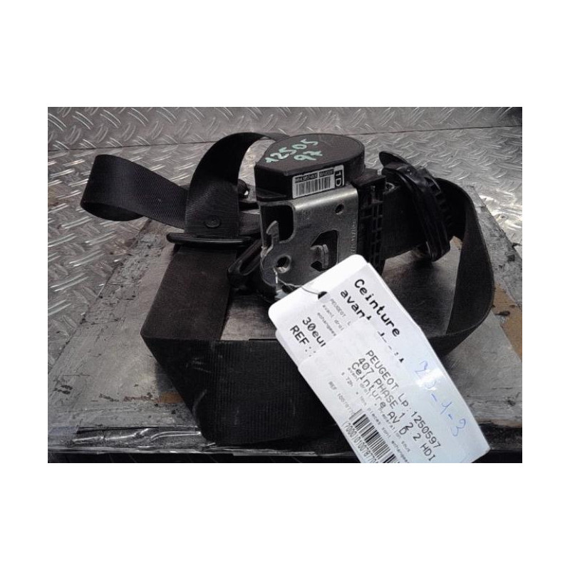 Ceinture avant droit PEUGEOT 407