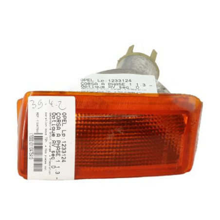 Optique avant secondaire droit (feux)(clignotant) OPEL CORSA A Photo n°1