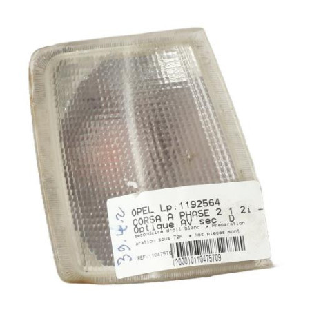 Optique avant secondaire droit (feux)(clignotant) OPEL CORSA A Photo n°1