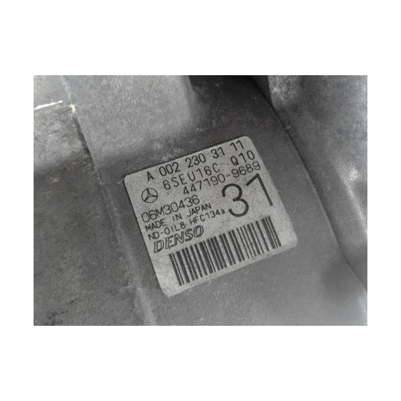 Compresseur clim MERCEDES CLASSE E 212