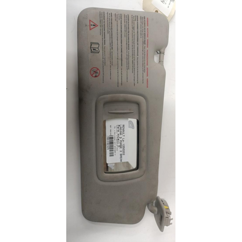 Pare soleil droit RENAULT LAGUNA 3