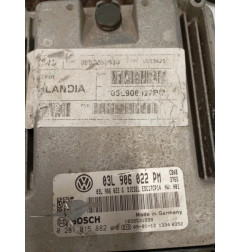 Calculateur moteur VOLKSWAGEN EOS Photo n°1