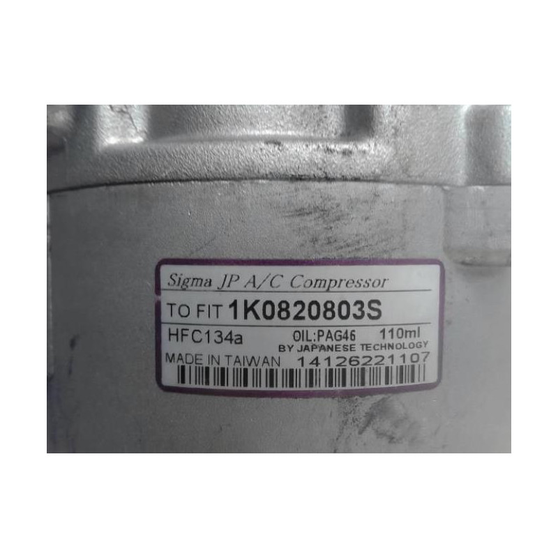 Compresseur clim VOLKSWAGEN TOURAN 1