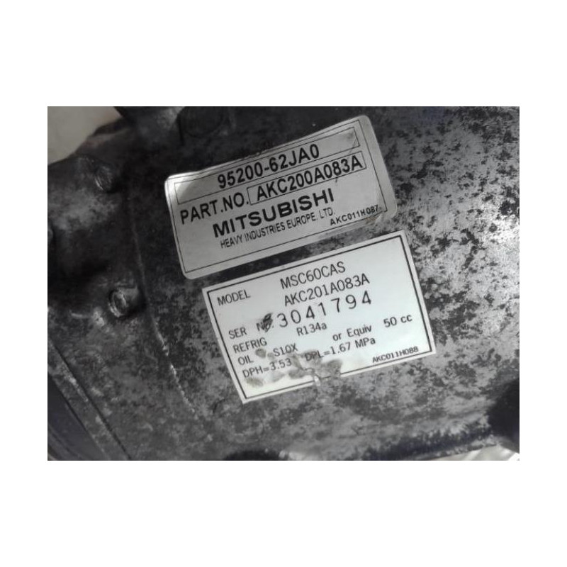 Compresseur clim SUZUKI SWIFT 3