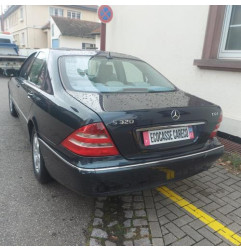 Porte avant gauche MERCEDES CLASSE S 220 Photo n°8